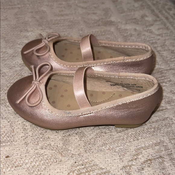 Cat & Jack Other - Cat & Jack Kids' Size 5 Toddler Pink Rose Gold Dress Shoes